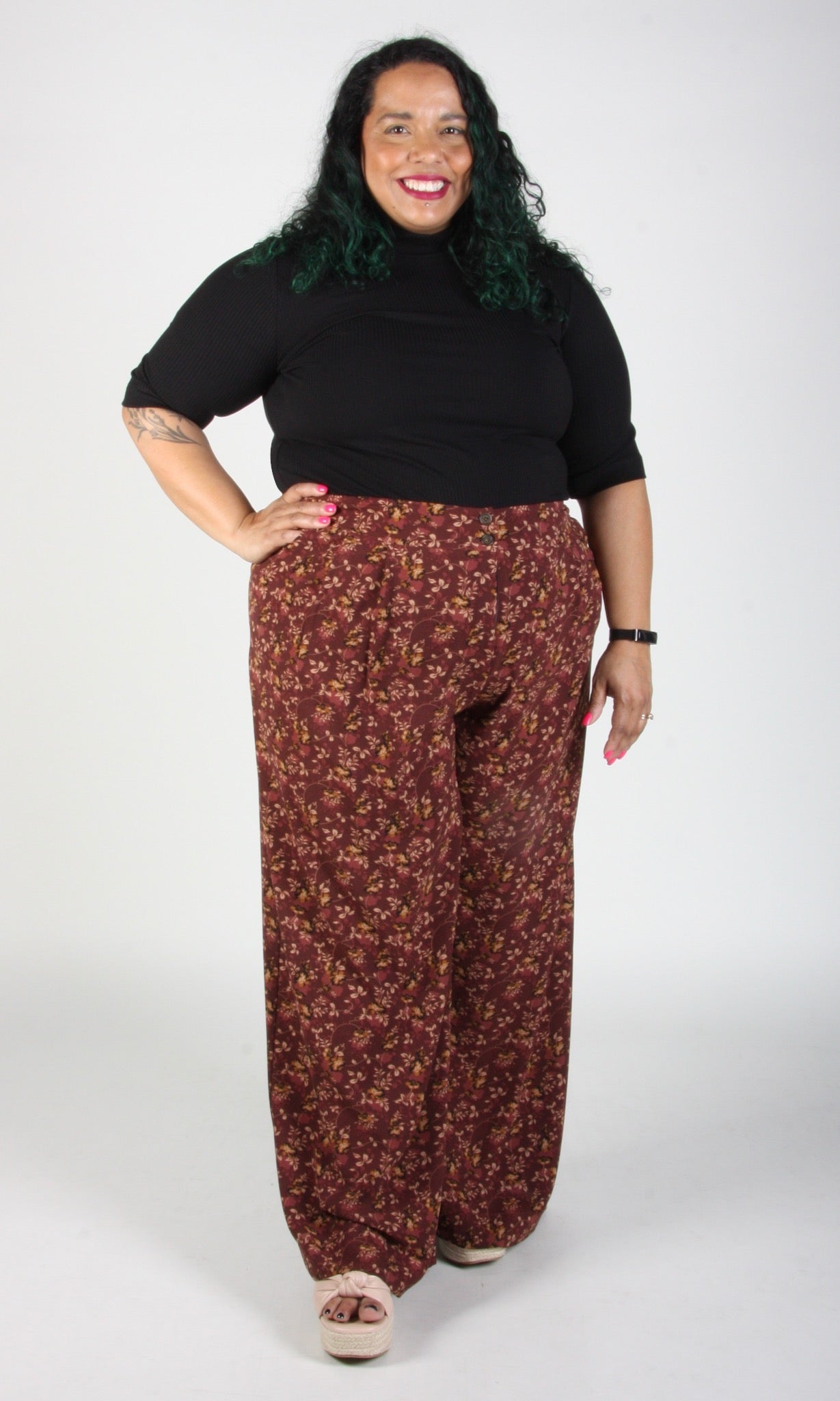 SS485 - 16 - Bowerbird Pant - Rosewood