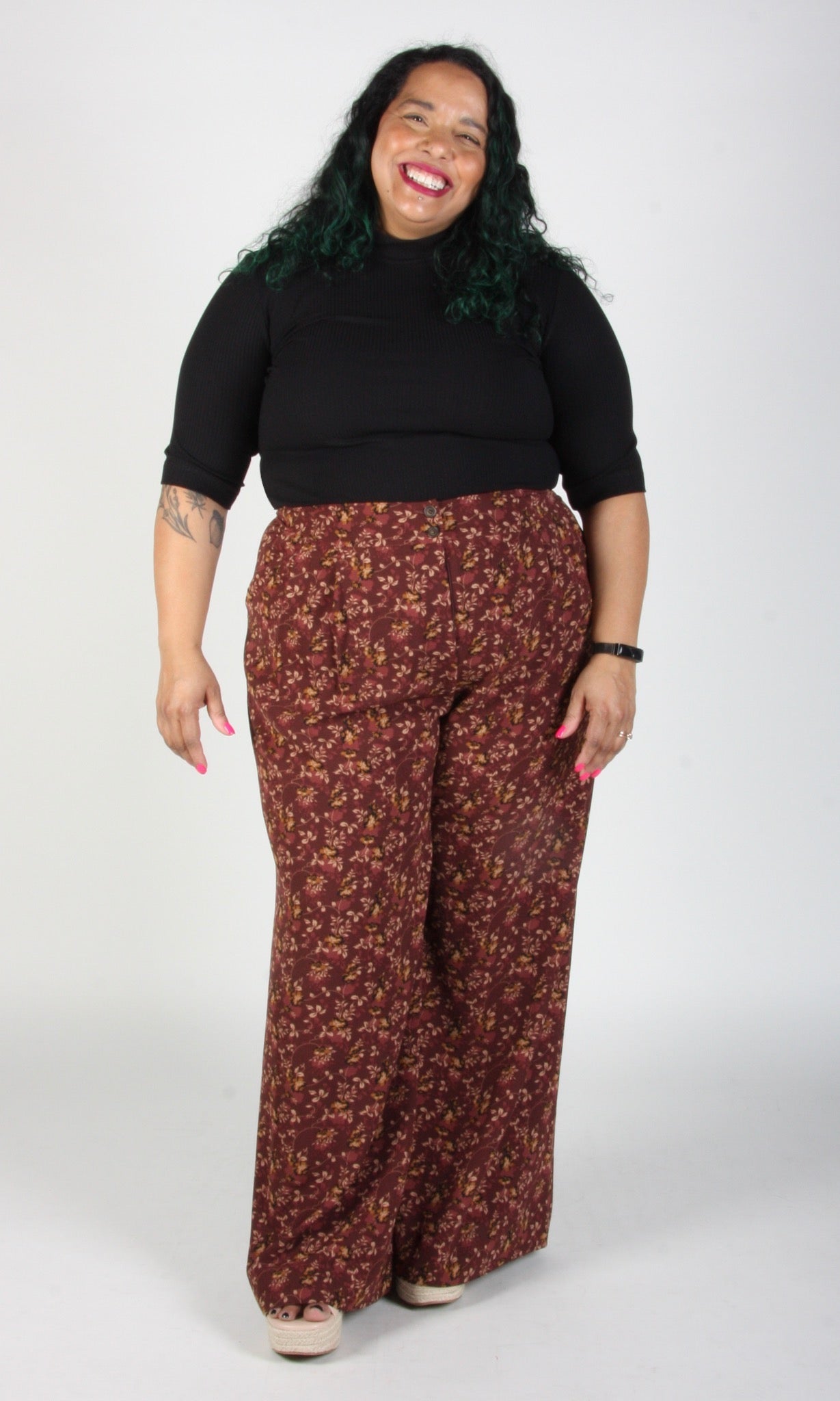 SS485 - 16 - Bowerbird Pant - Rosewood