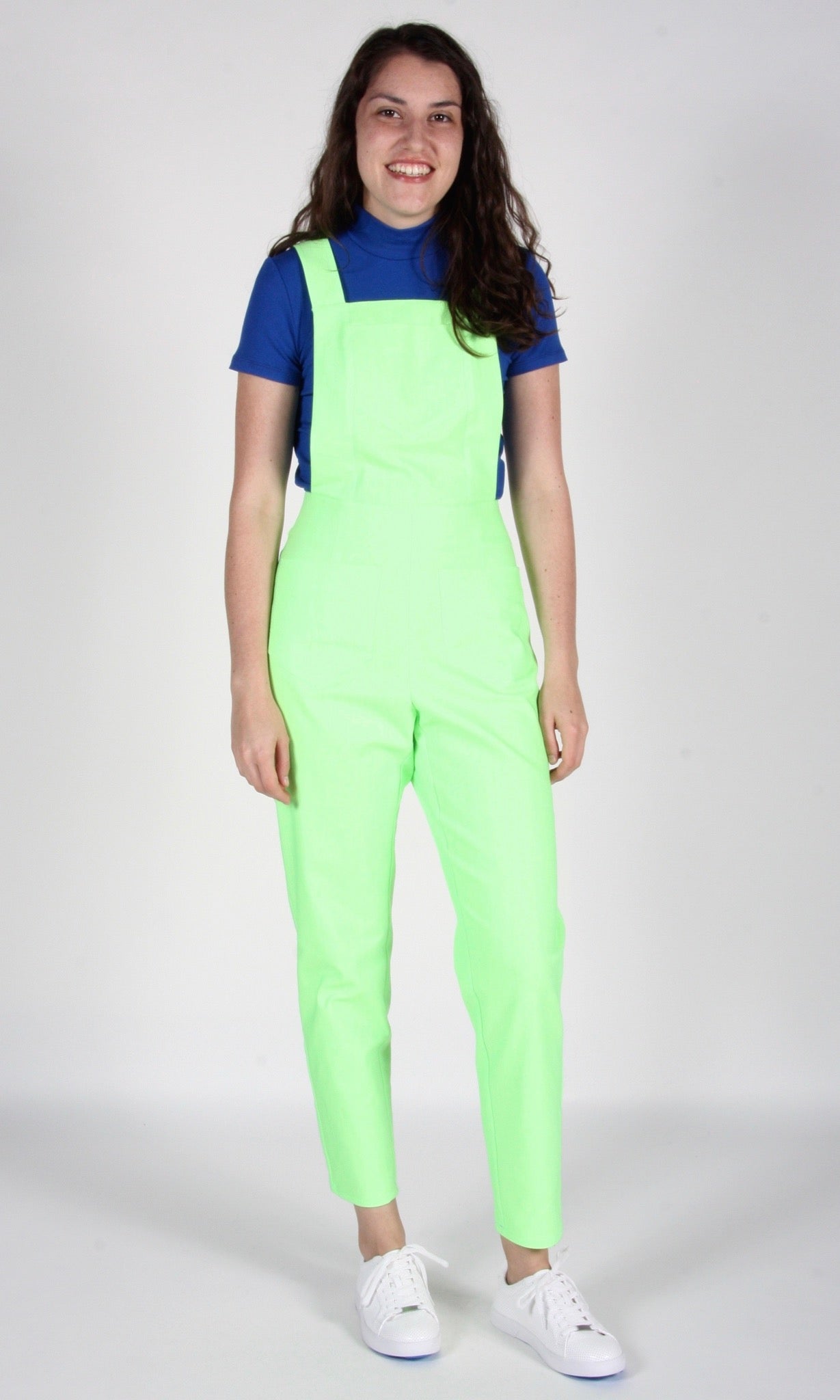 Currawong Overalls - Neon Lime