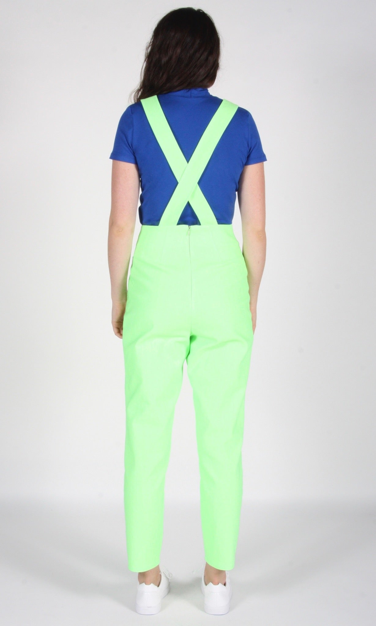 Currawong Overalls - Neon Lime