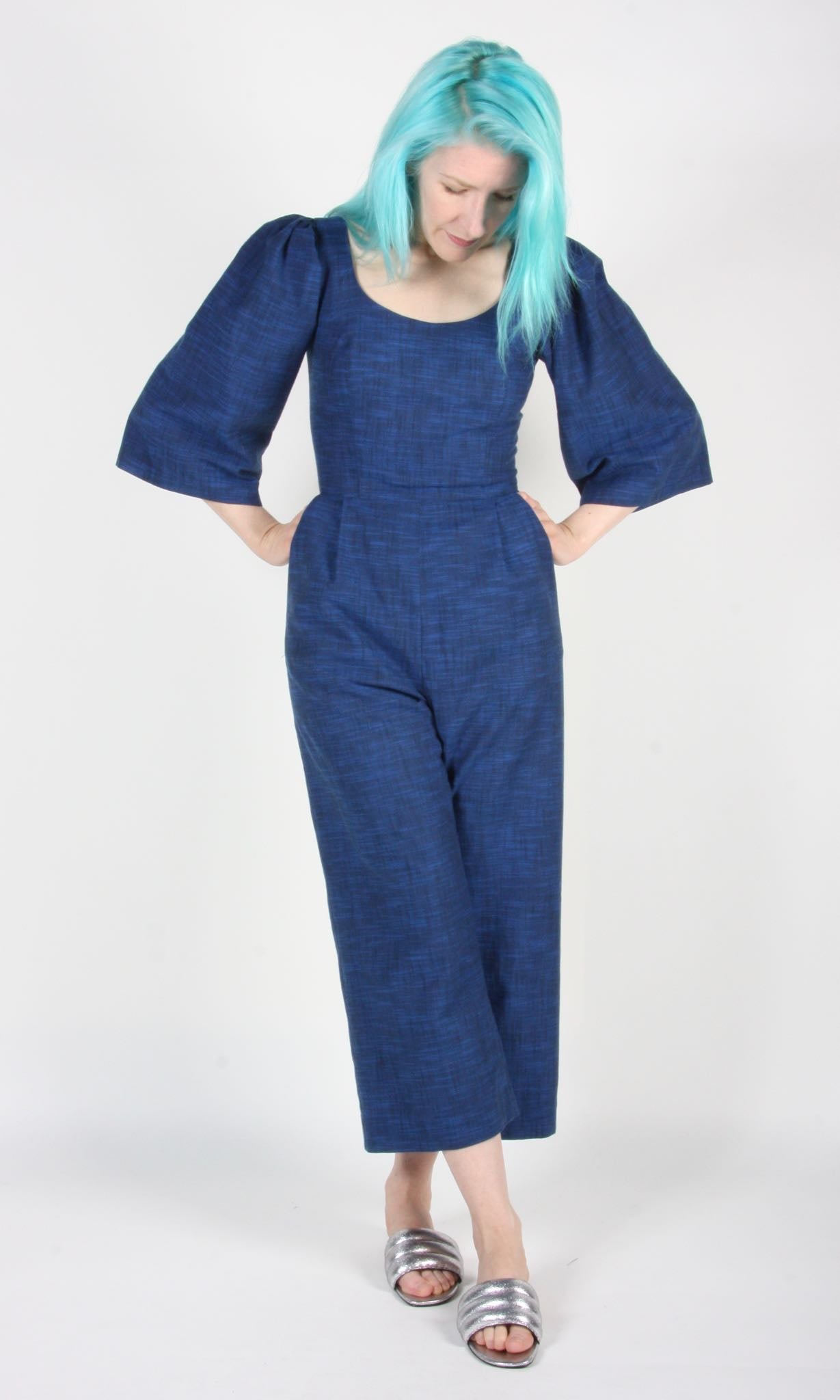 Dickcissel Jumpsuit - Sapphire