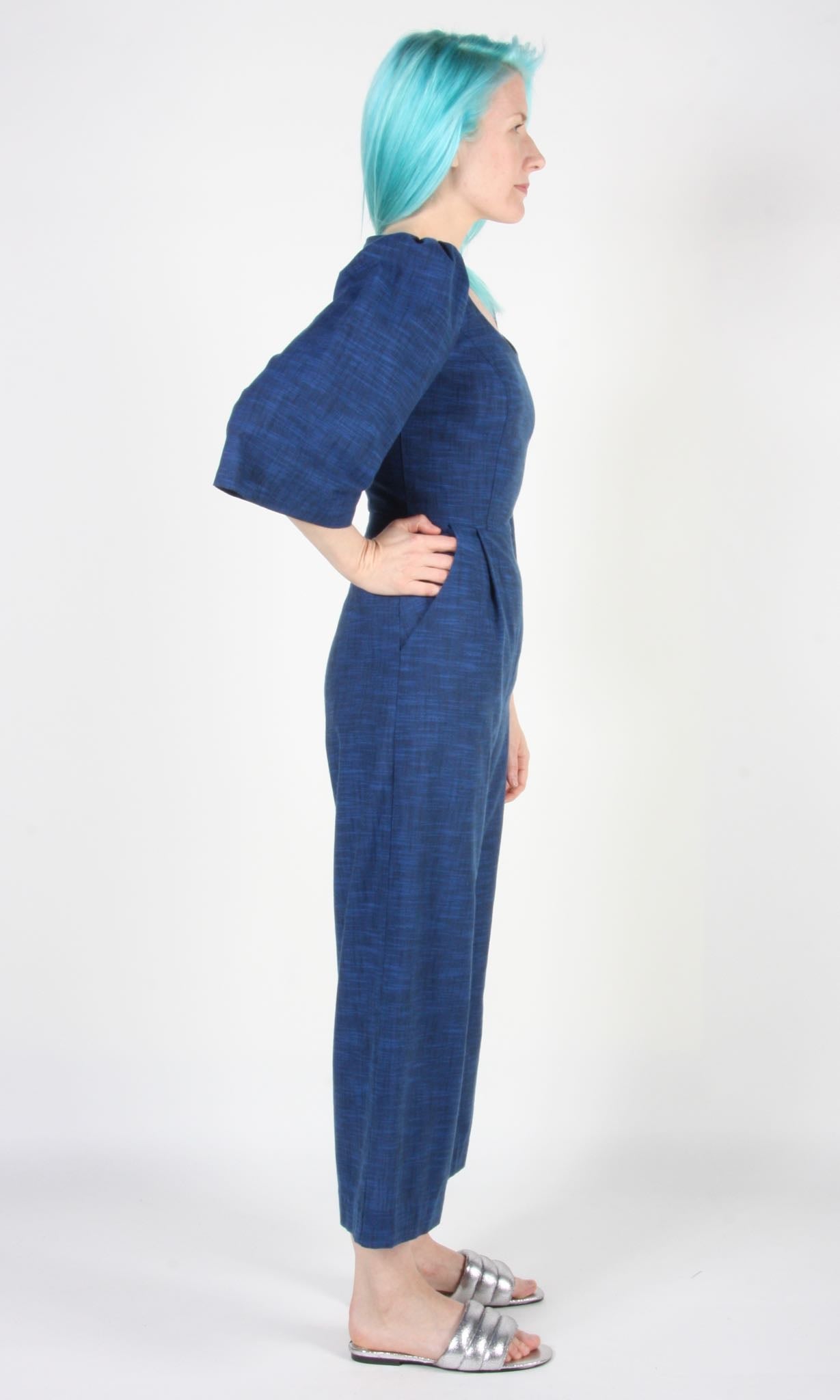 Dickcissel Jumpsuit - Sapphire