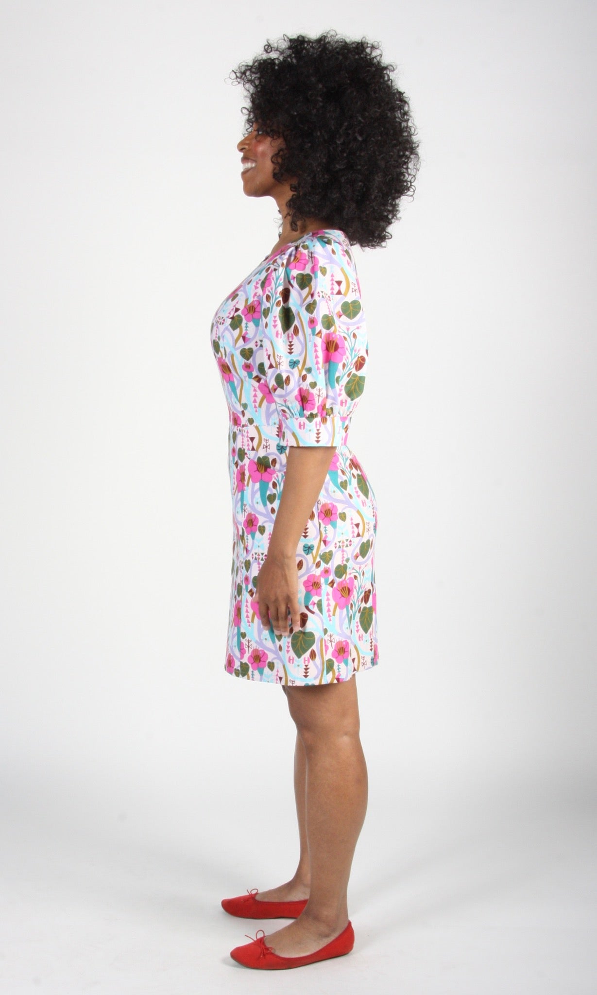 SS369 - 14 - Halcyon Dress - Trumpet Vines