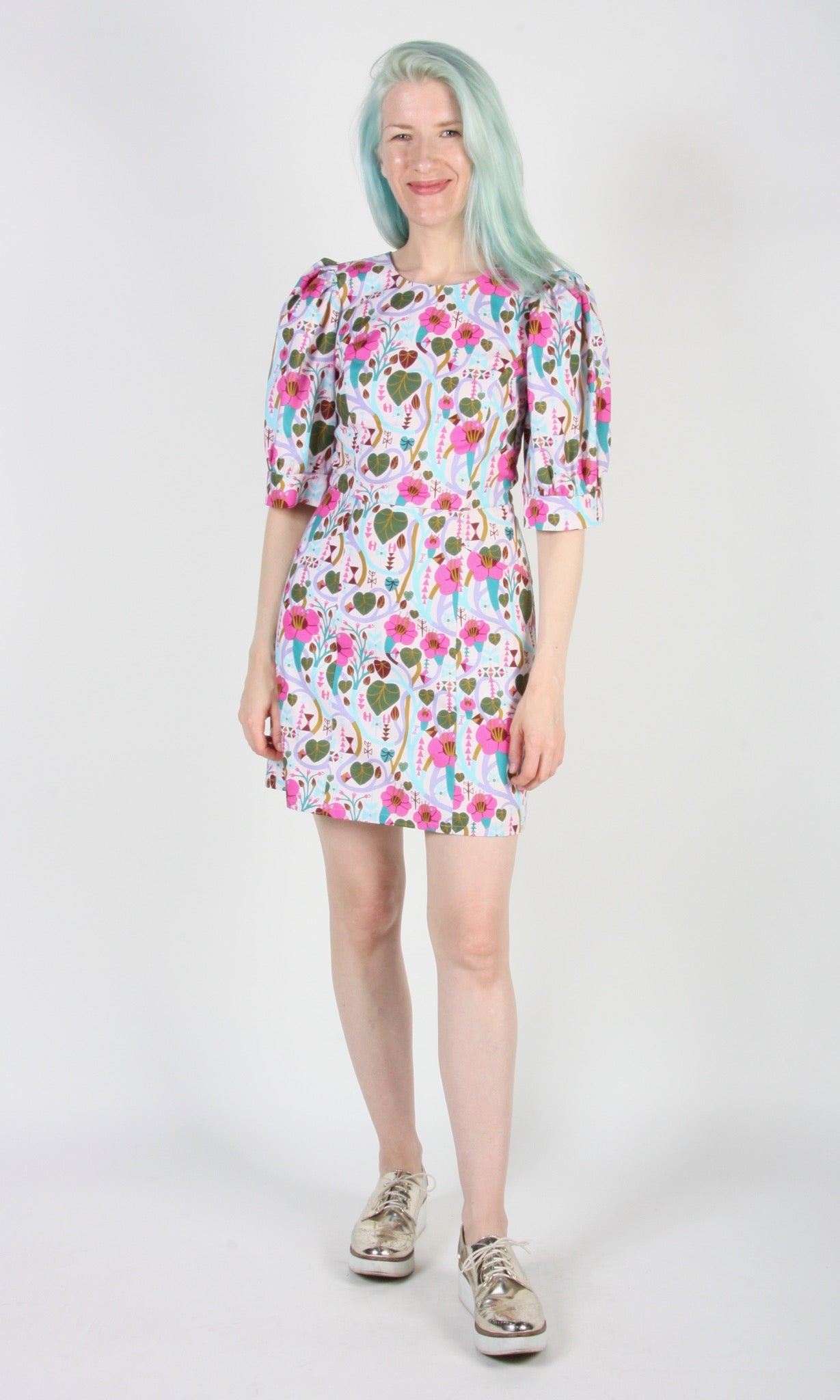 SS369 - 14 - Halcyon Dress - Trumpet Vines