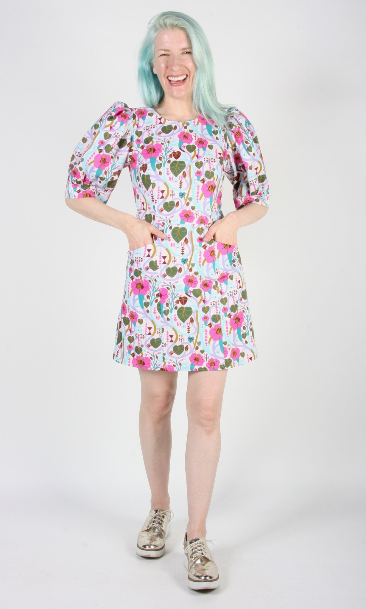 SS369 - 14 - Halcyon Dress - Trumpet Vines