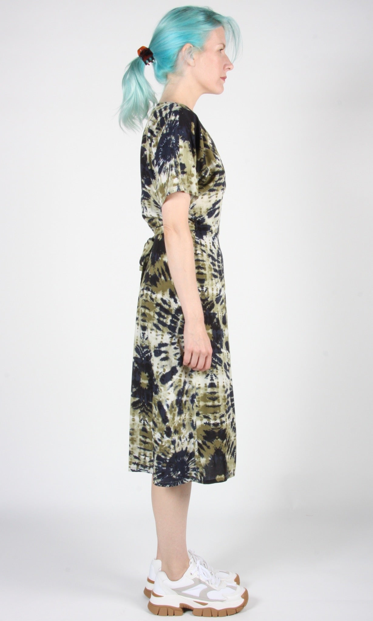 XS - Hookbill Dress - Tie Dye