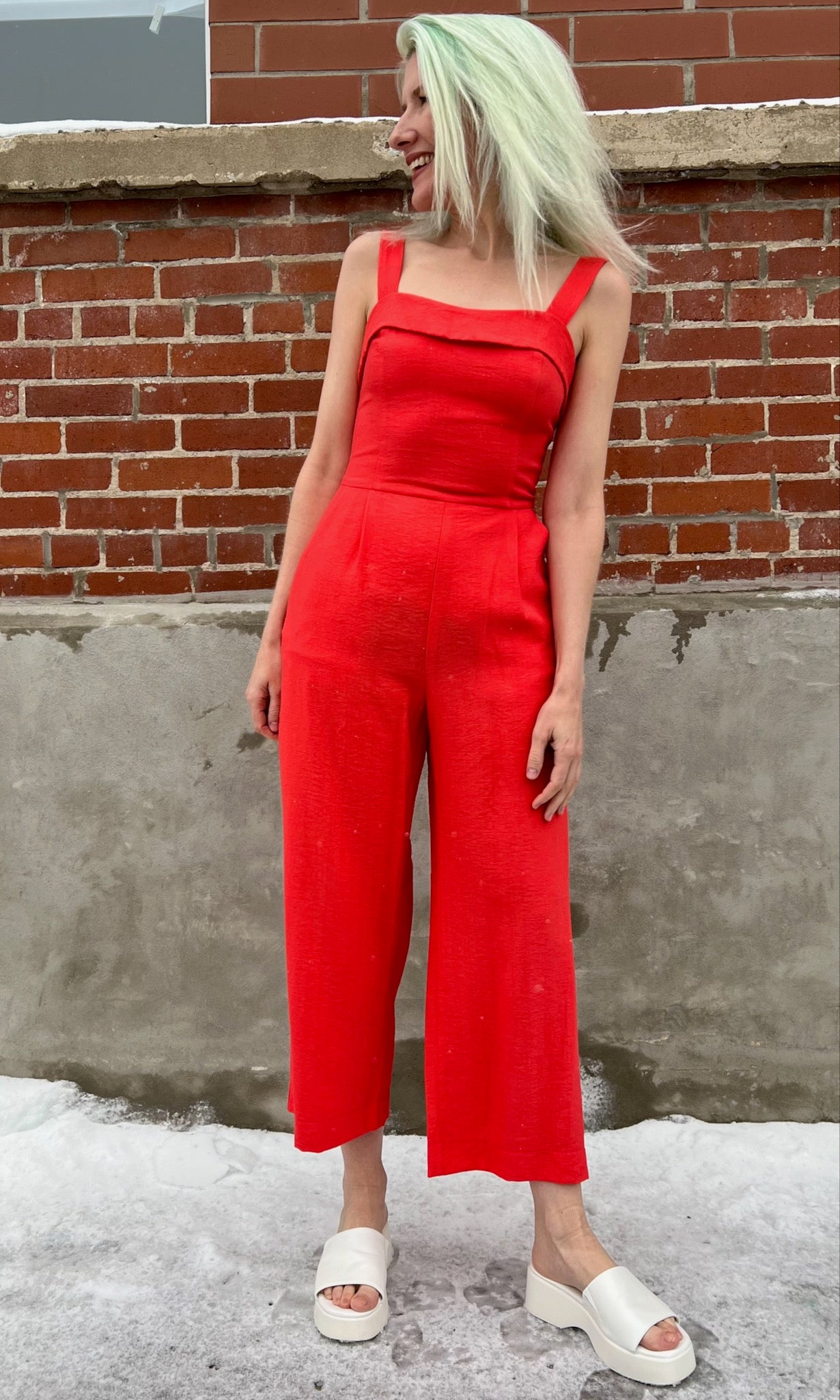 Sandgrouse Jumpsuit - Coral