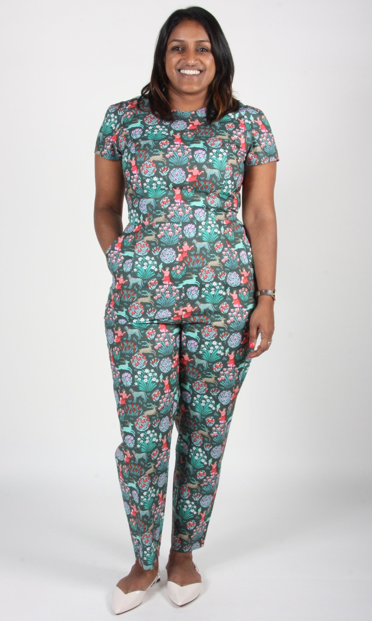 Auk Jumpsuit - Leopard Tulip People