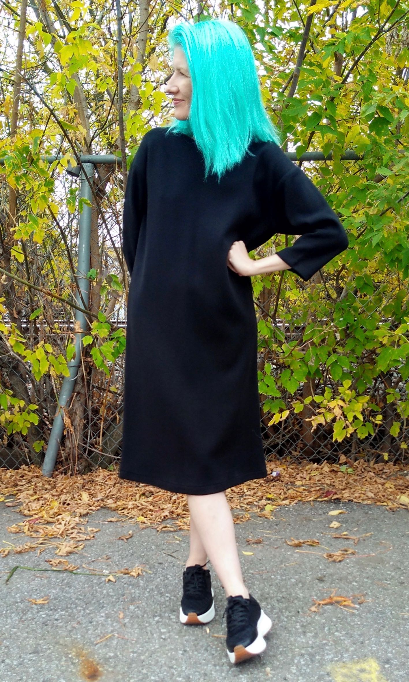 Synallaxe Dress - Black