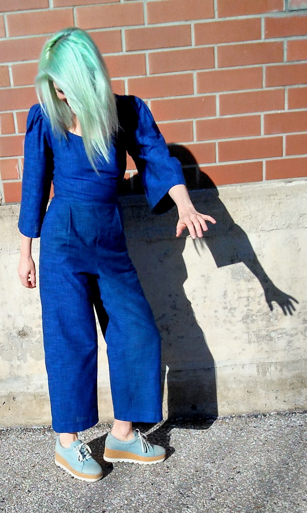 Dickcissel Jumpsuit - Sapphire