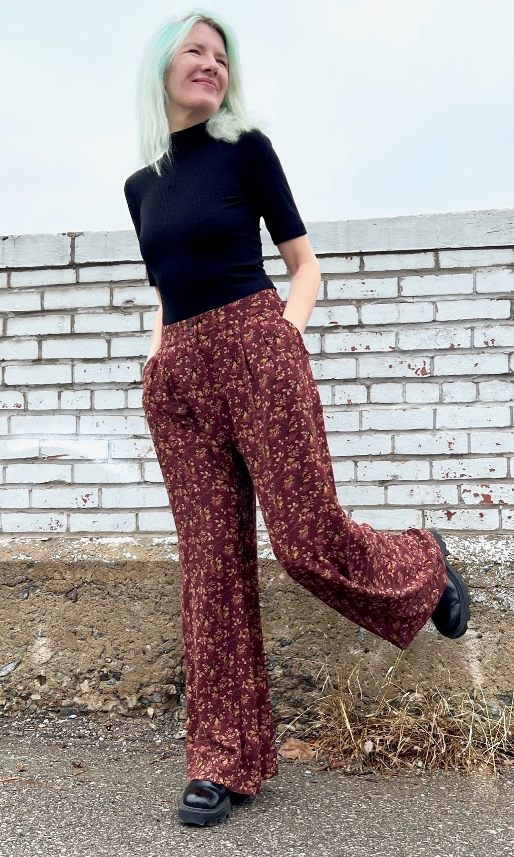 SS485 - 16 - Bowerbird Pant - Rosewood