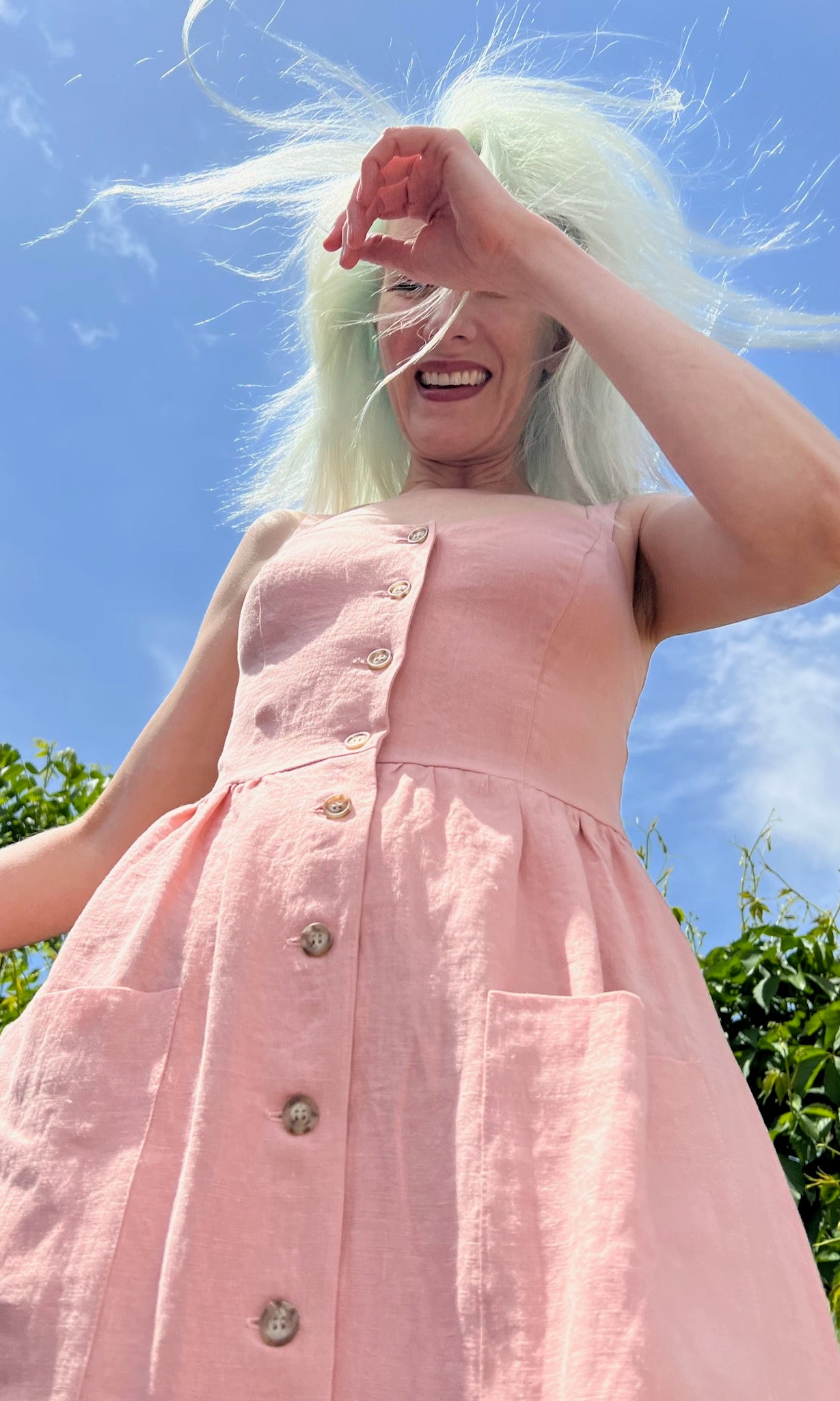 Thistlebird Dress - Peach