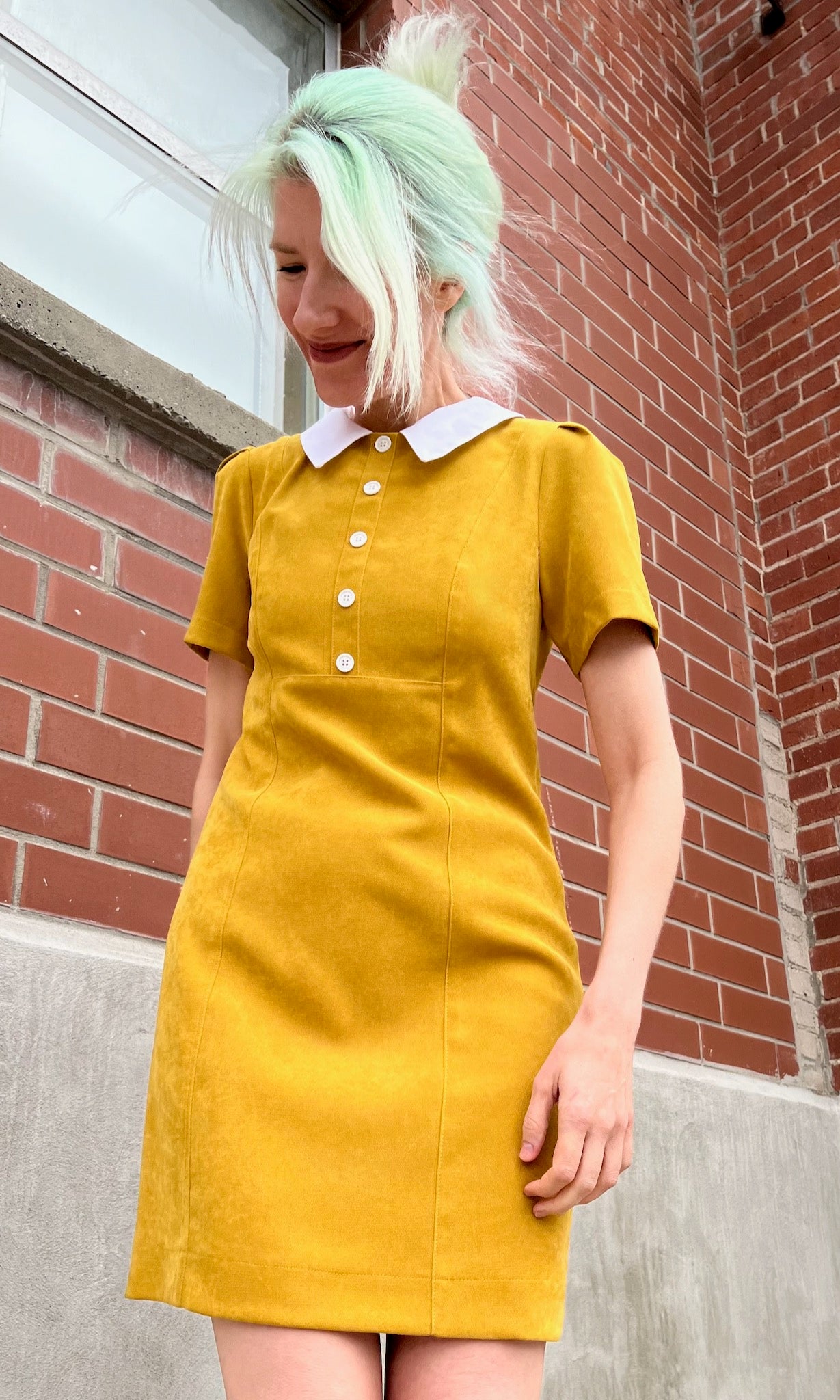 Peep Dress - Dandelion