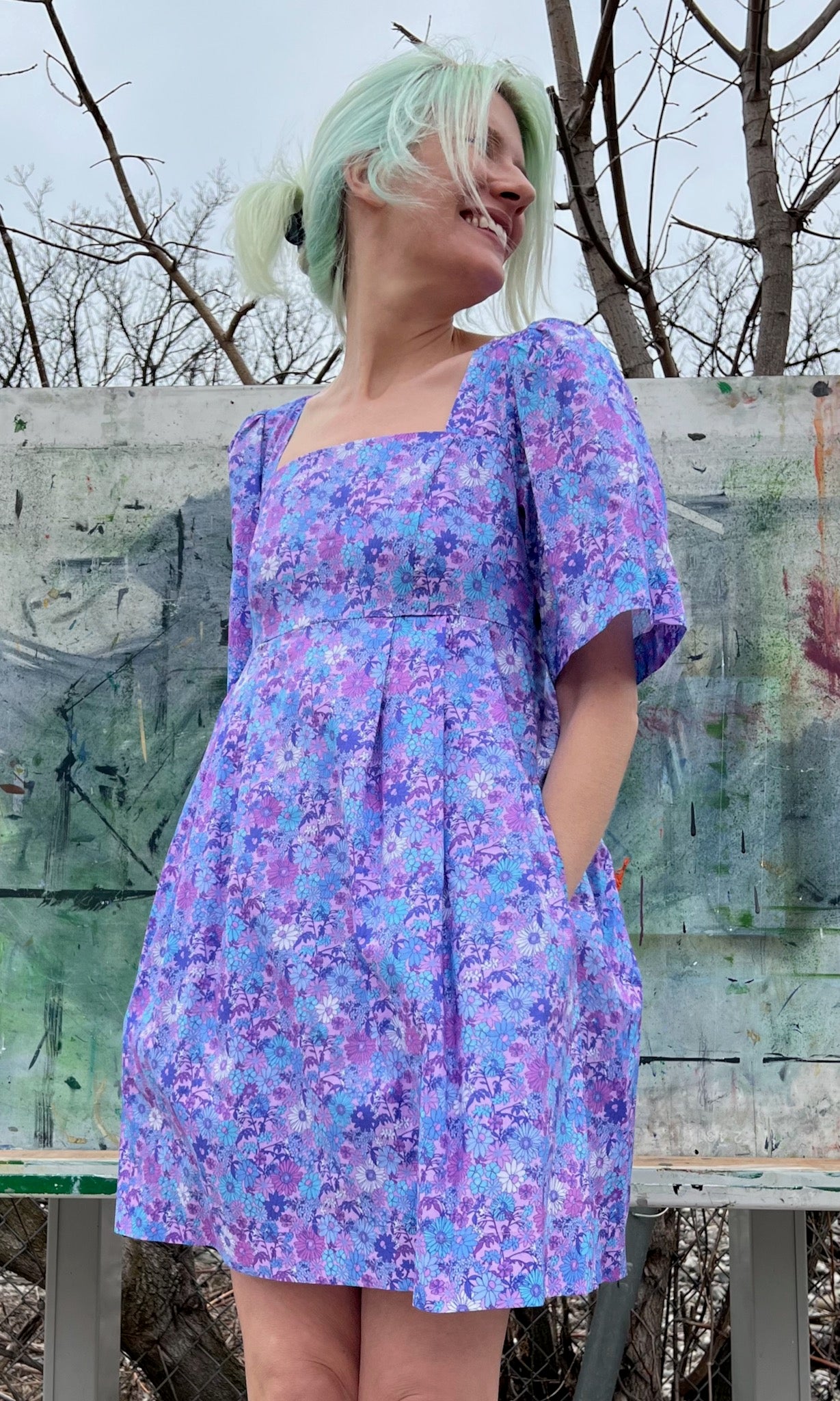 Swamp Angel Dress - Aster