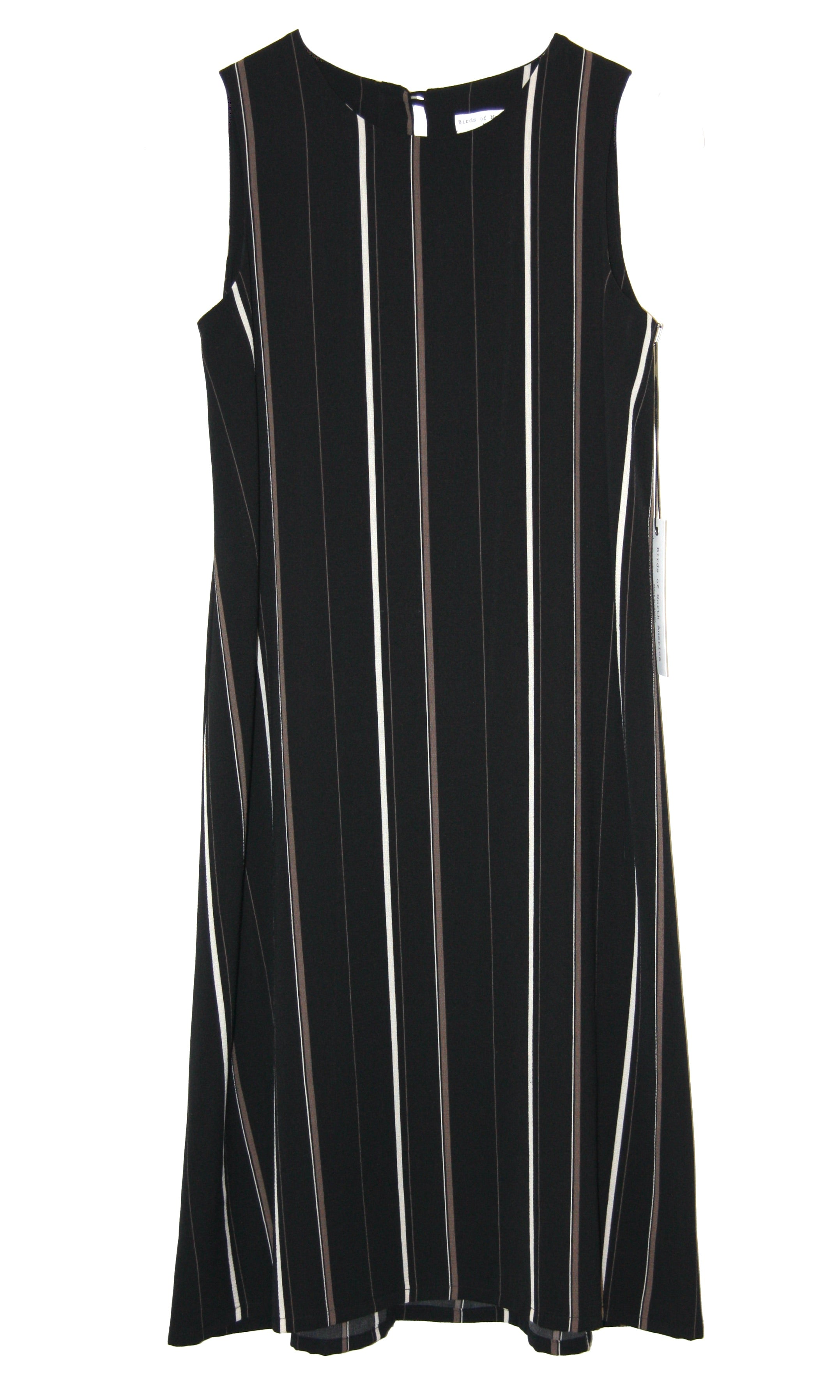 RN1 - 2 - Fulmar Dress - Black Stripes