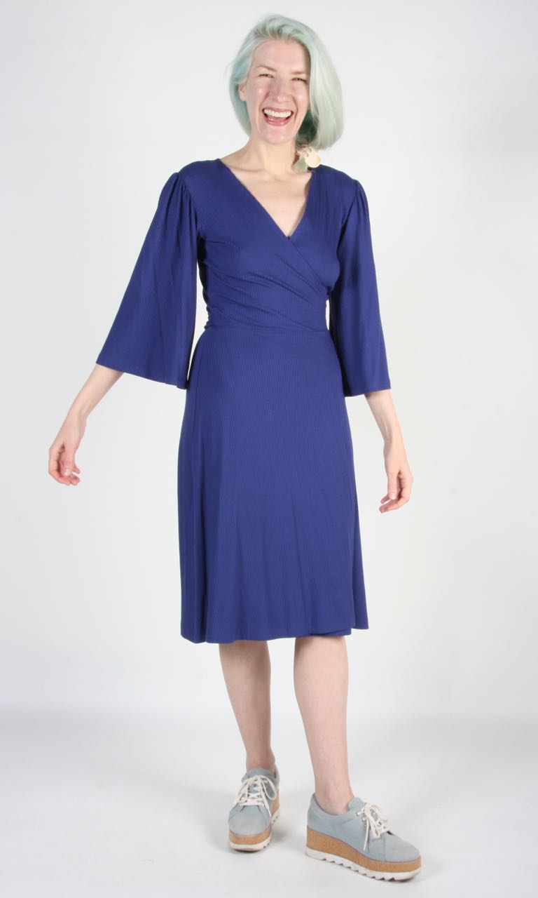 Palmcreeper Dress - Bluebell