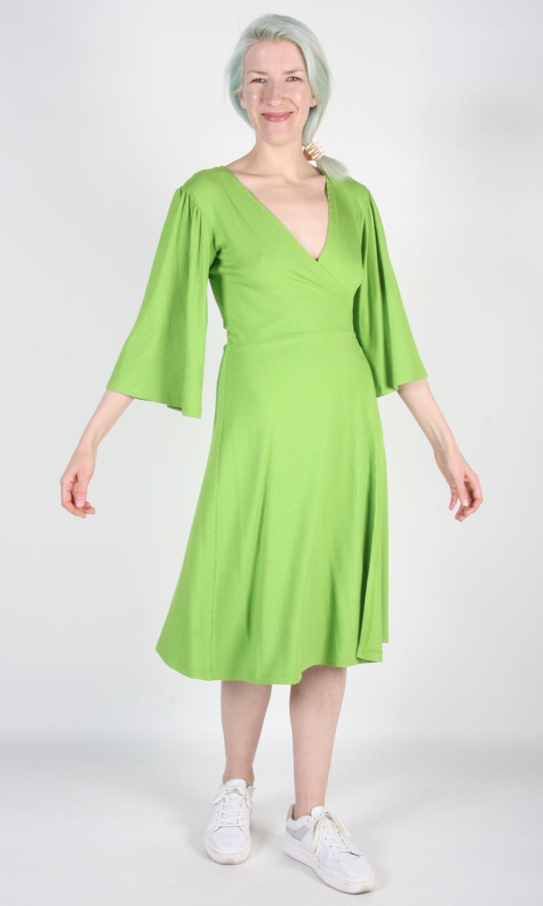 Palmcreeper Dress - Lime