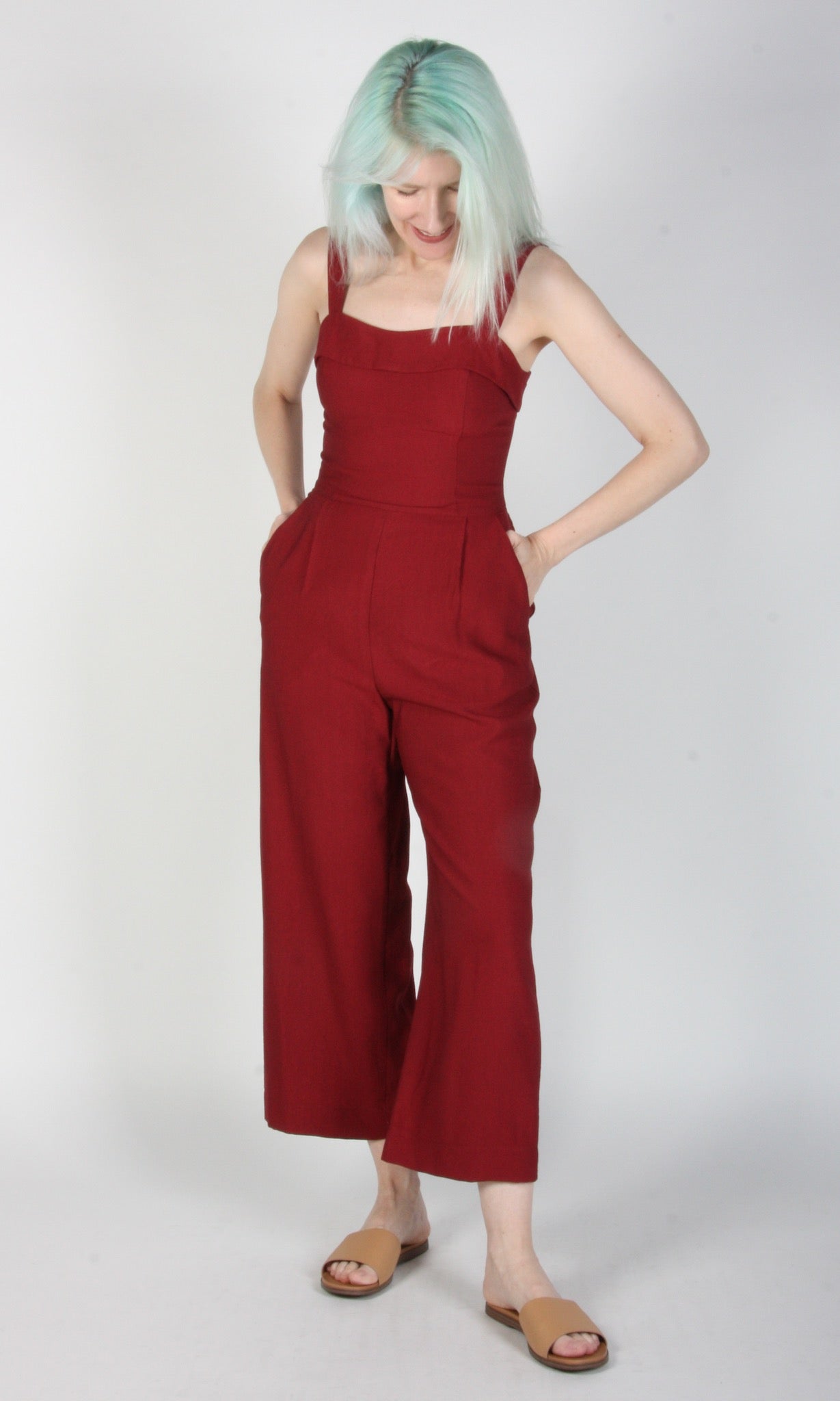 SS372 - 16 - Sandgrouse Jumpsuit - Henna