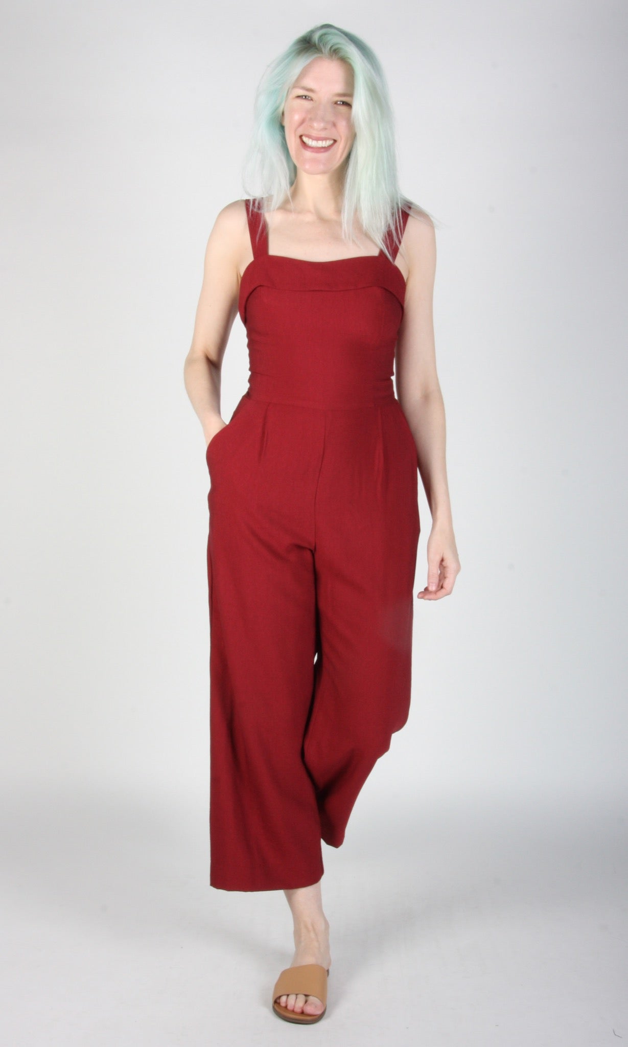 SS372 - 16 - Sandgrouse Jumpsuit - Henna