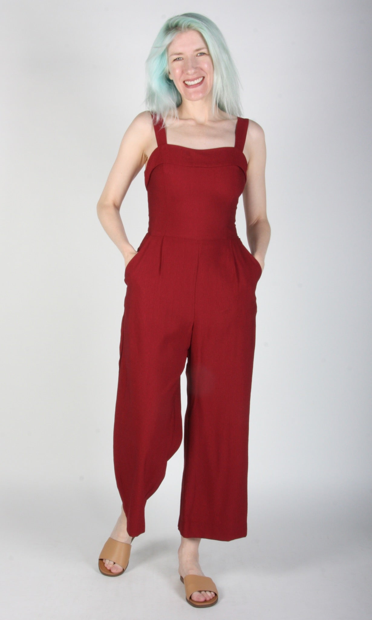 SS372 - 16 - Sandgrouse Jumpsuit - Henna