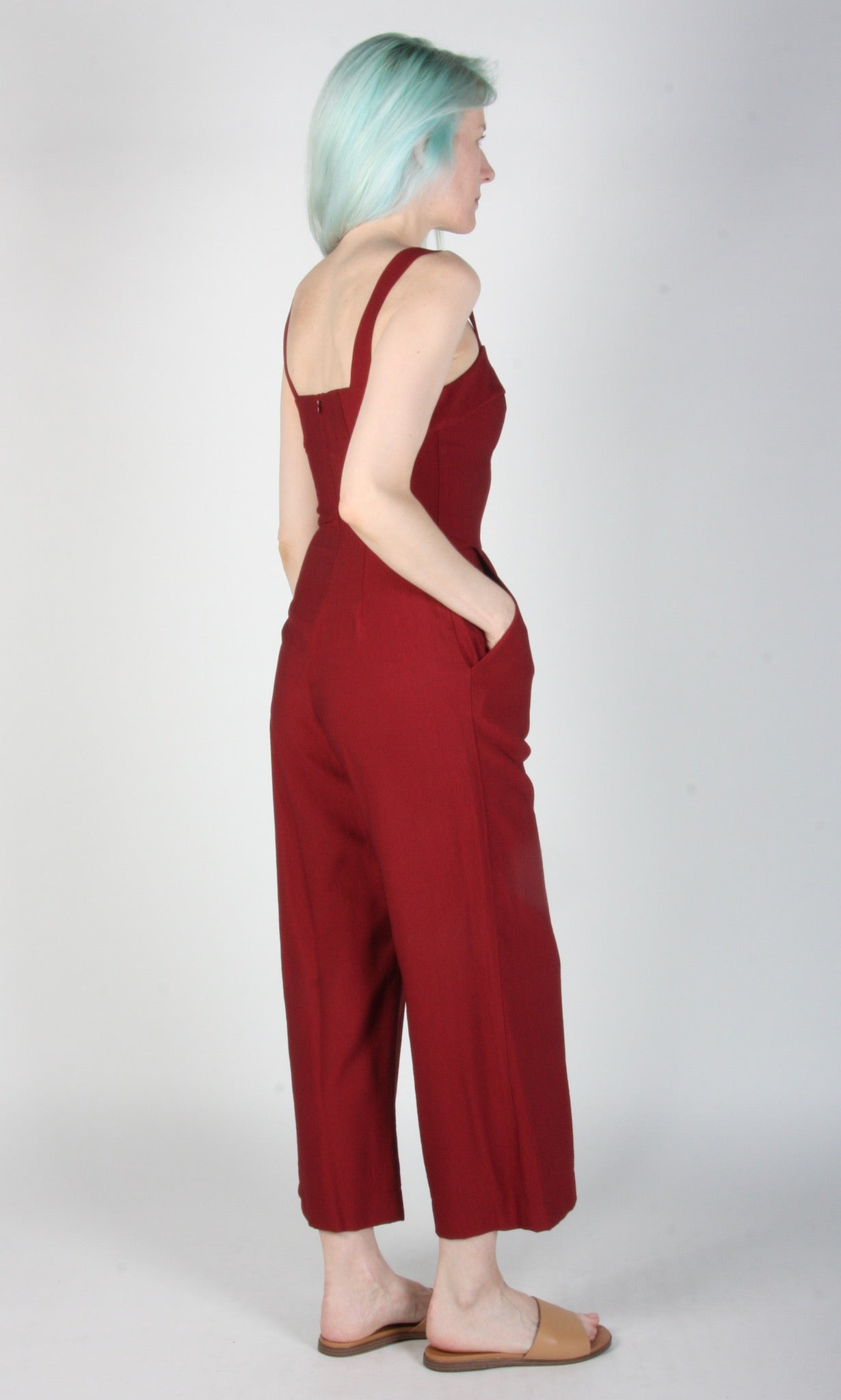 SS372 - 16 - Sandgrouse Jumpsuit - Henna