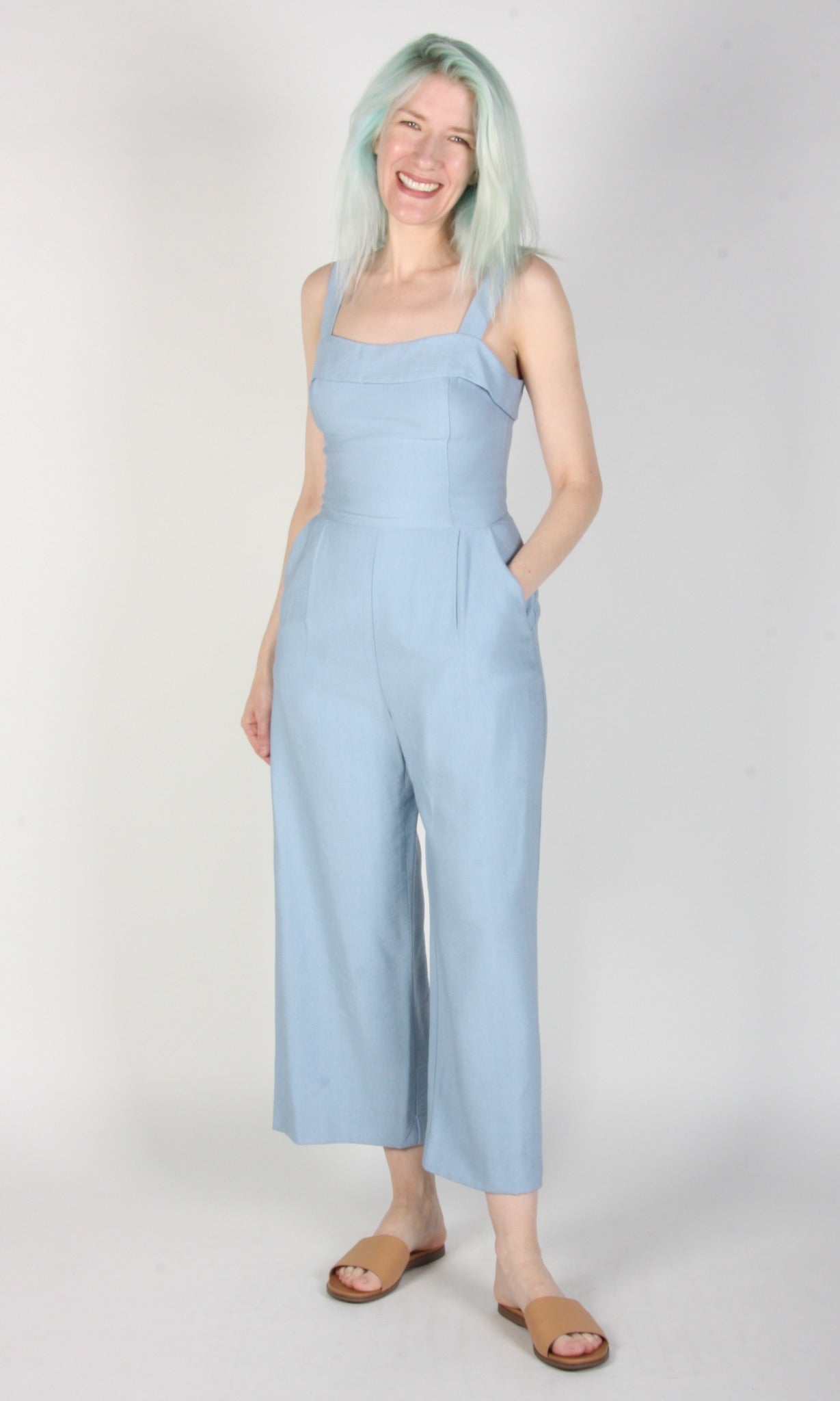 SS363 - 14 - Sandgrouse Jumpsuit - Morning Sea