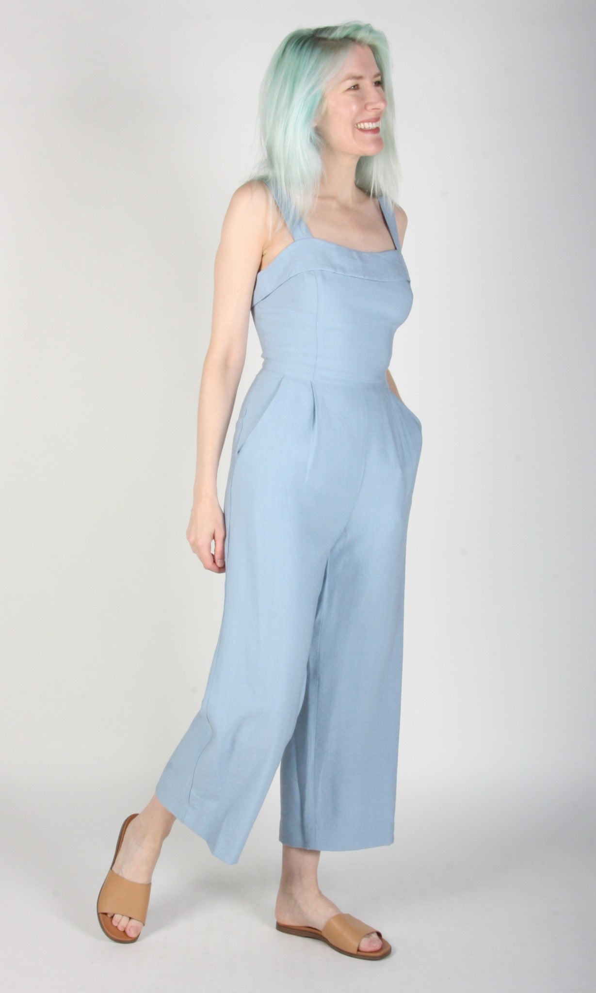 SS363 - 14 - Sandgrouse Jumpsuit - Morning Sea