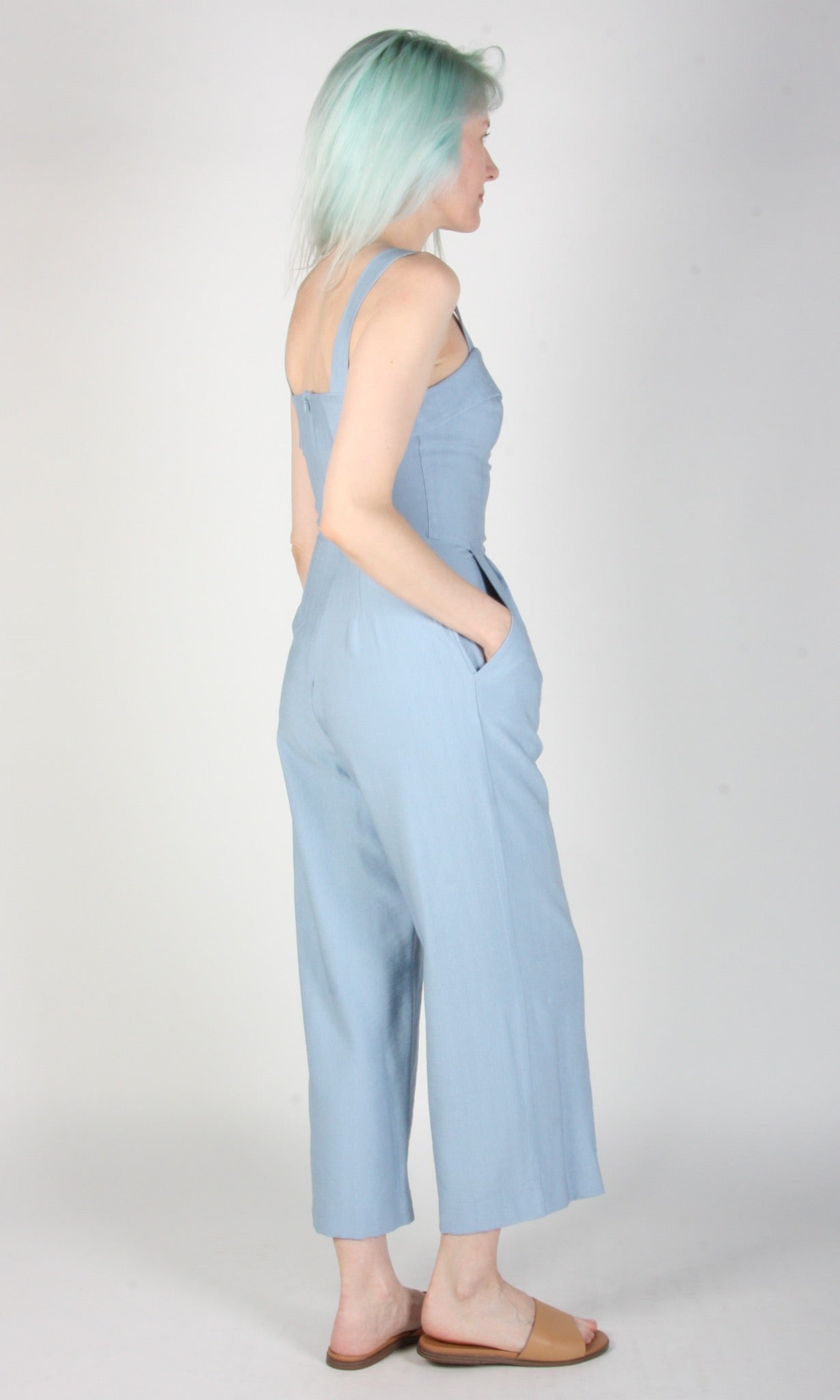 SS363 - 14 - Sandgrouse Jumpsuit - Morning Sea