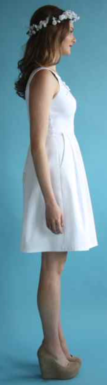 SS105 - 8 - Glide Dress - White