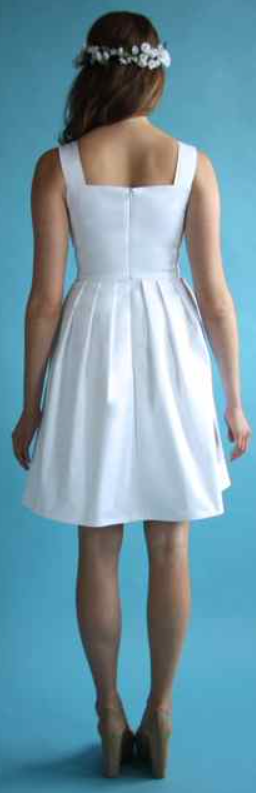 SS105 - 8 - Glide Dress - White