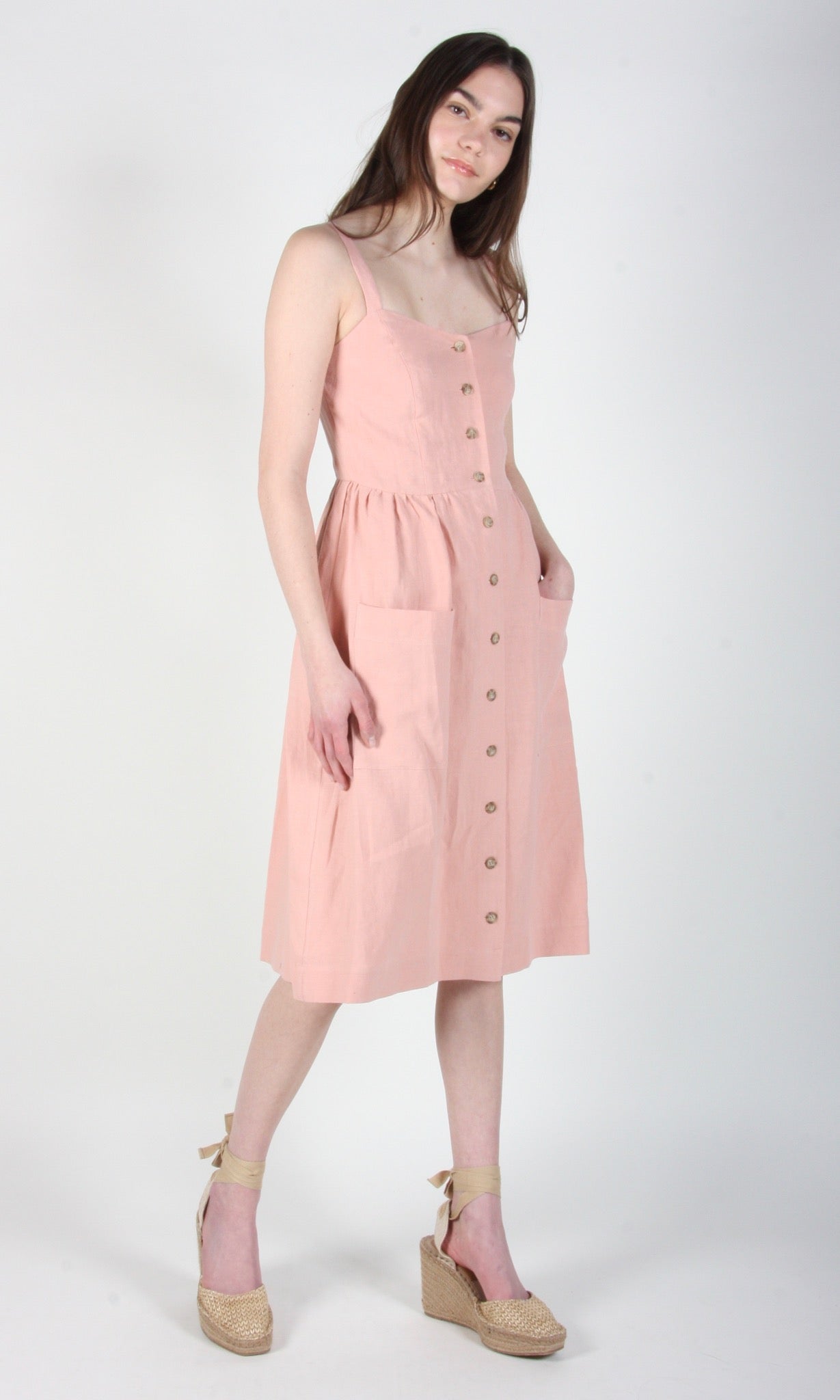 Thistlebird Dress - Peach