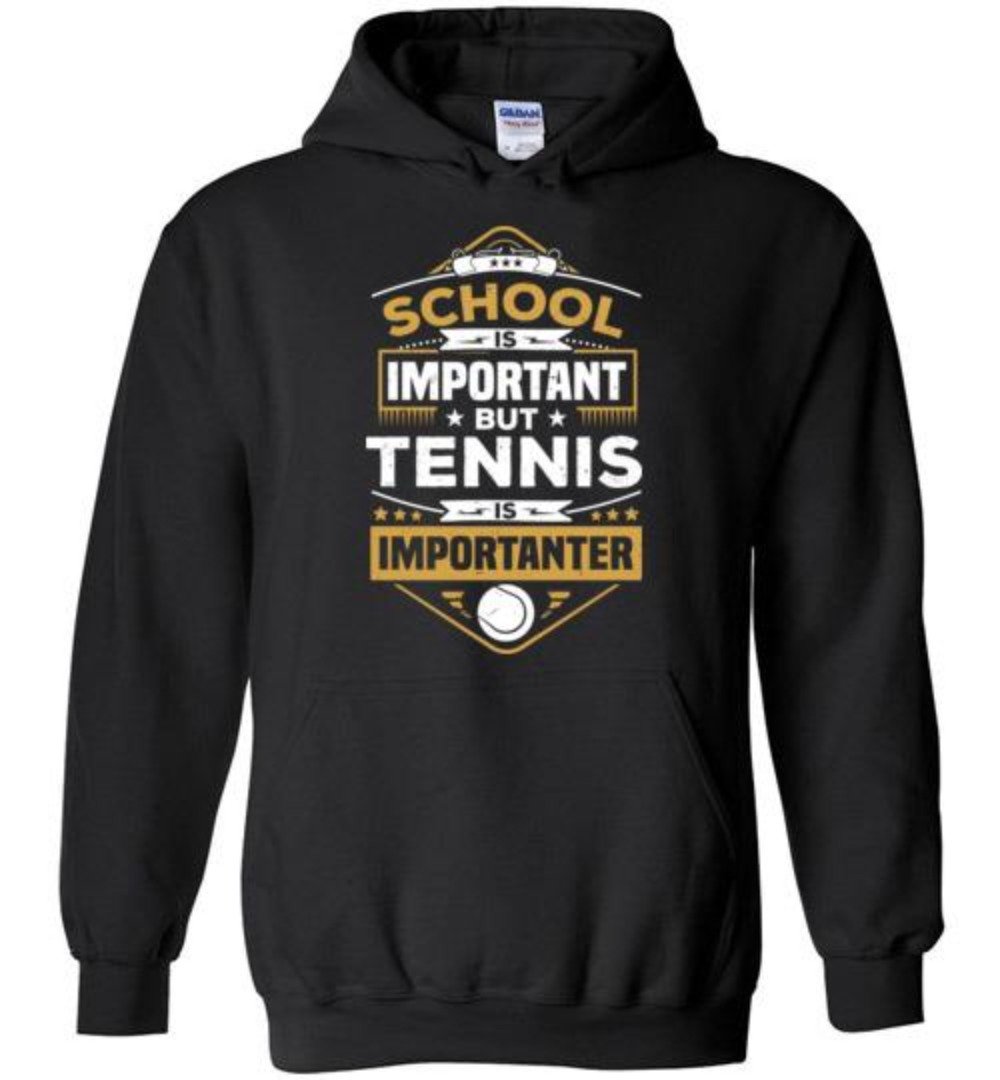 Funny Baseball Shirt - School Is Important But Baseball Is Importanter Back  To School T-Shirt by Really Awesome Shirts