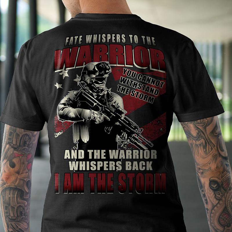 Fate Whispers To The Warrior T-Shirt, Hoodie, Tank Top - Snappy Creations
