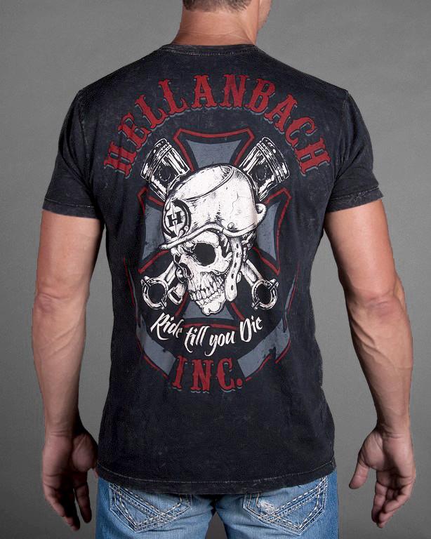Ride Till You Die Mineral Washed Premium Shirt – Hellanbach Inc.