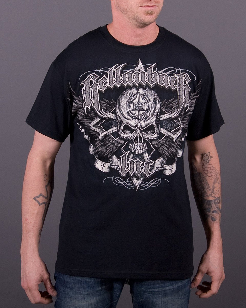 Black Cross T-Shirt – Hellanbach Inc.