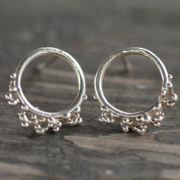 Russell Reef Hoop Studs – Emma Glover Designs