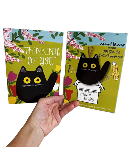 Maud Lewis Thinking of You Card & Kit