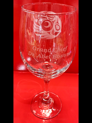 Corporate Gifts - Engraved Wine Glass