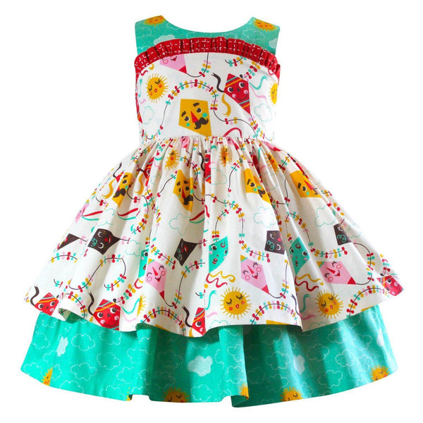 Go Fly a Kite Wilder Kite Dress | Little Miss Marmalade