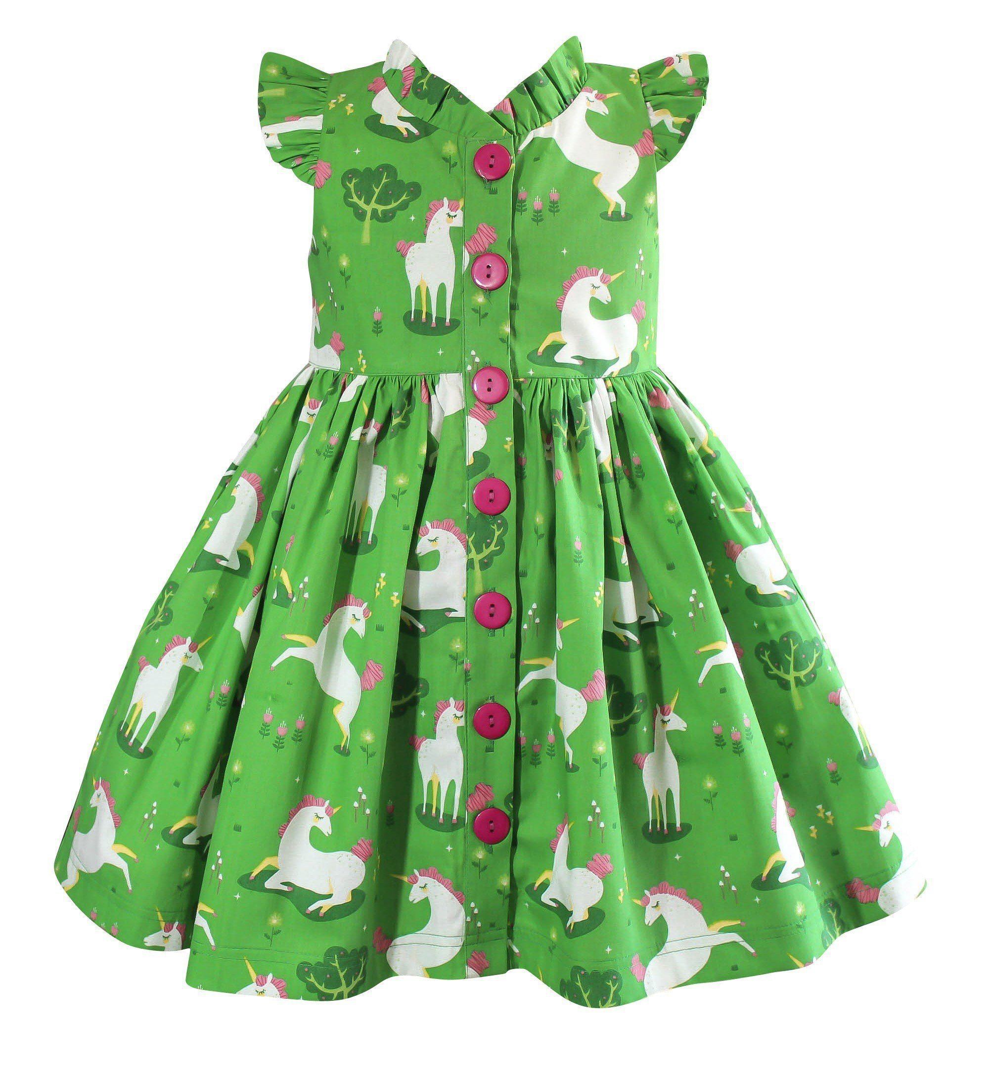 Unicornland Glen Park Dress | Little Miss Marmalade