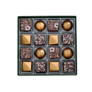 Holiday Gourmet Chocolate Box | 16 pieces Assorted or Holiday Selections