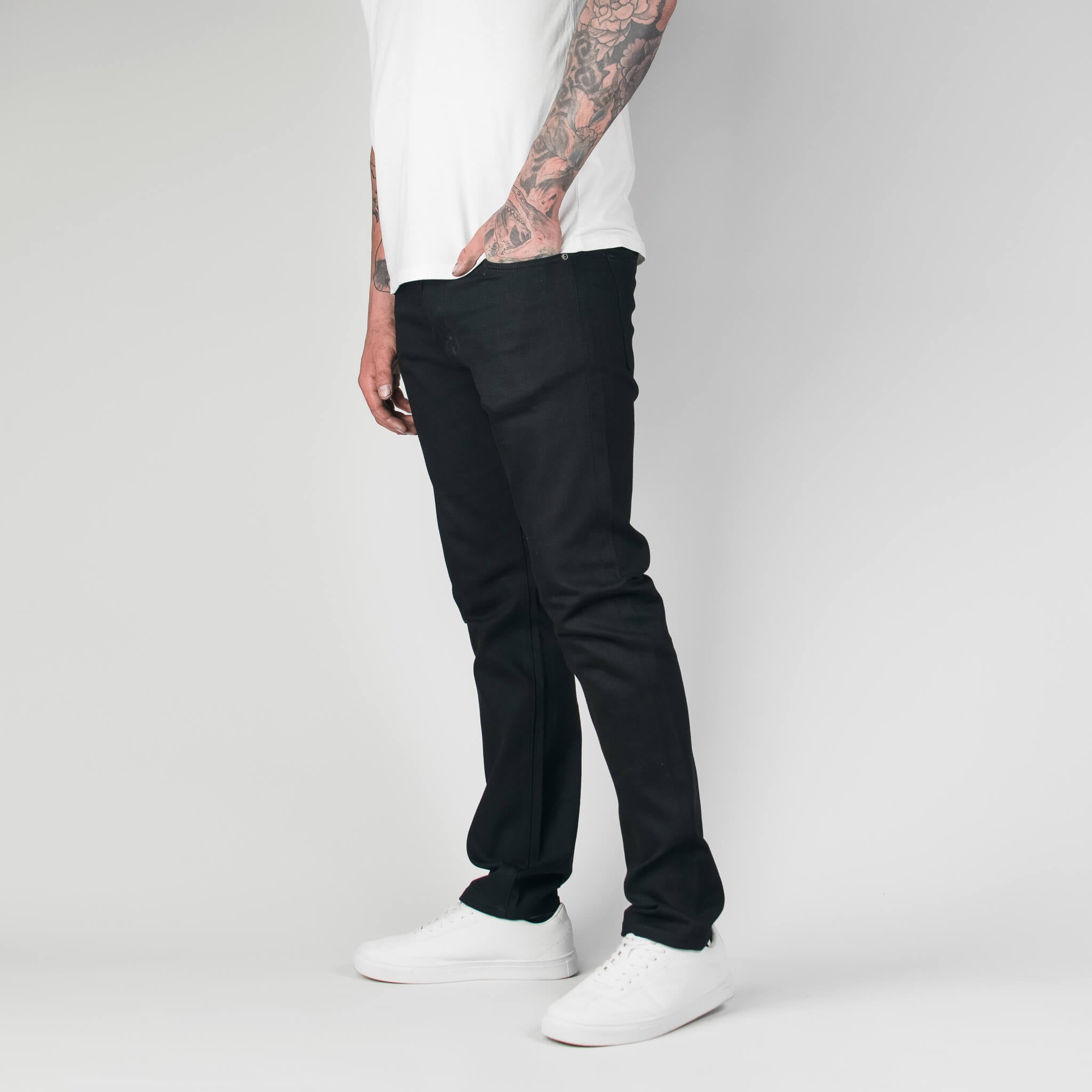 Black B0118 Selvedge Jeans – COMODITI