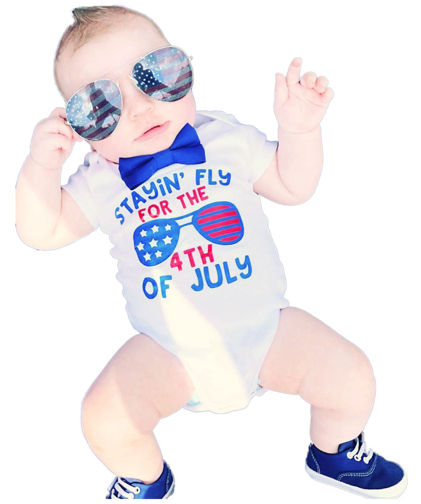 infant boy fourth of july outfit