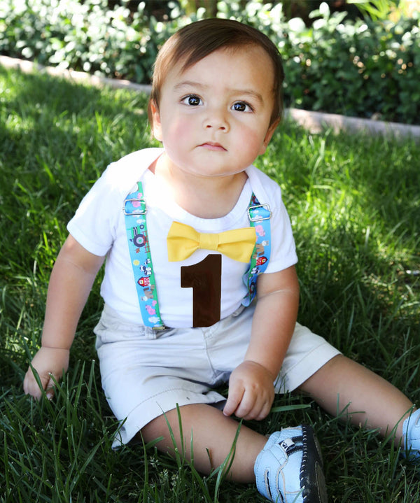 1st birthday farm outfit