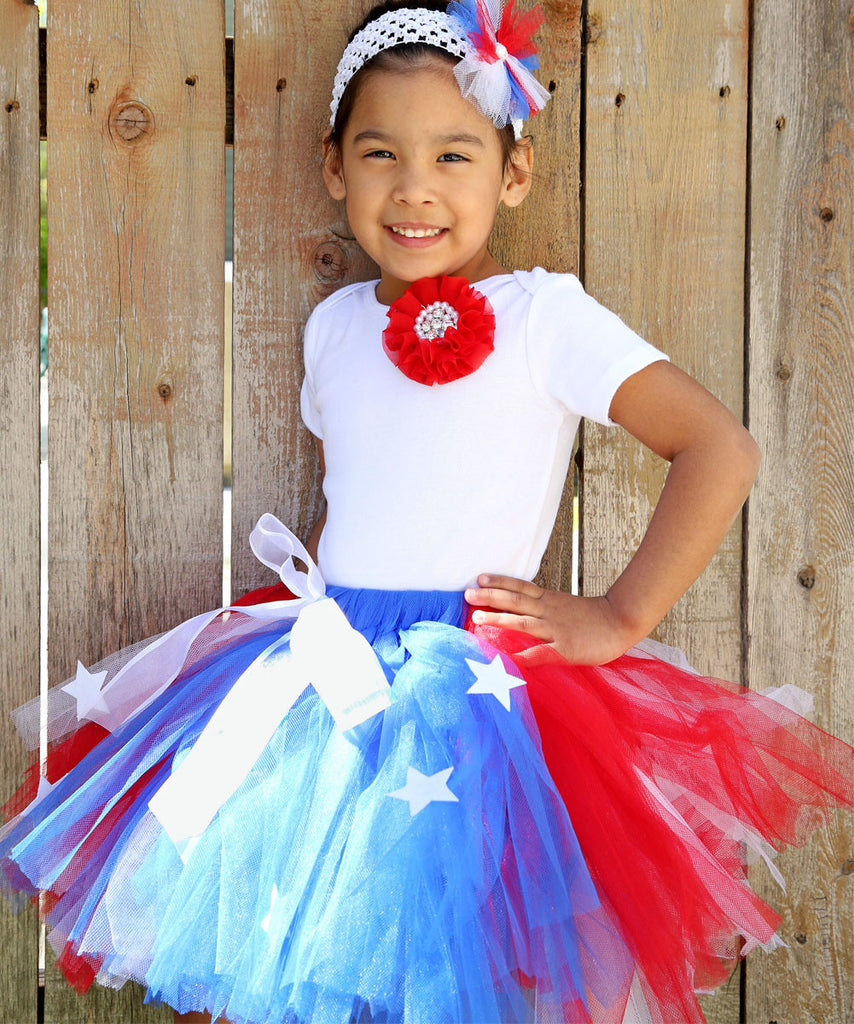 Girls Fourth of July Outfit - Fourth of July Tutu ...