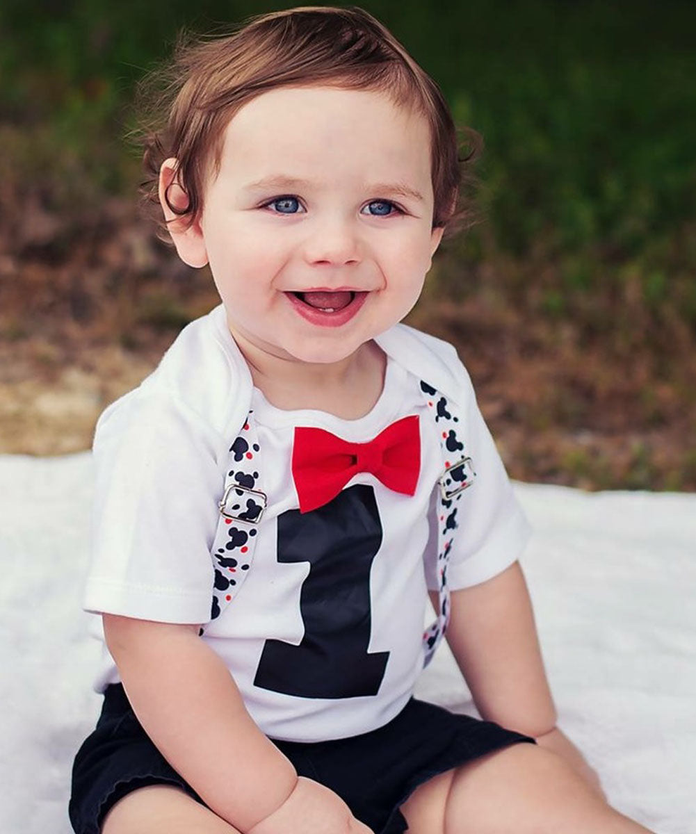 mickey mouse 1 year birthday outfit