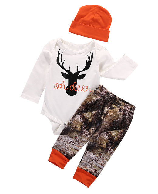 baby boy camo outfit