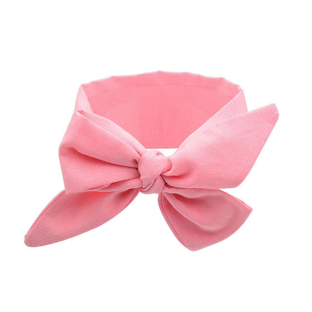 Baby Girl Headband Big Bow Headwrap 19 Color Choices – Nik and Noah's ...
