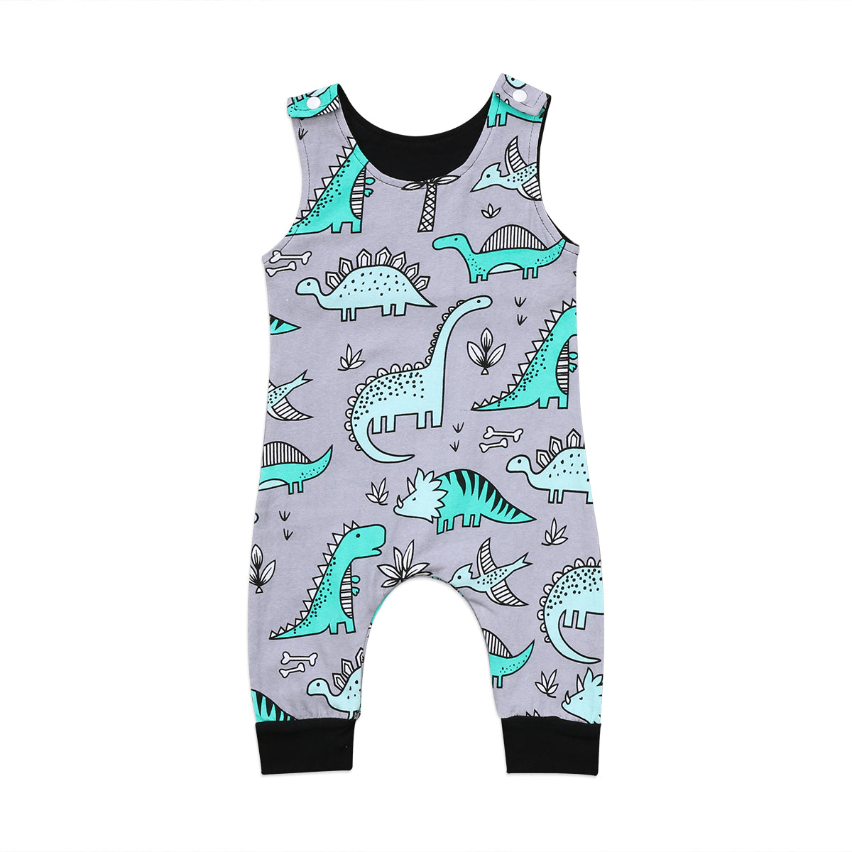 baby boy dinosaur romper