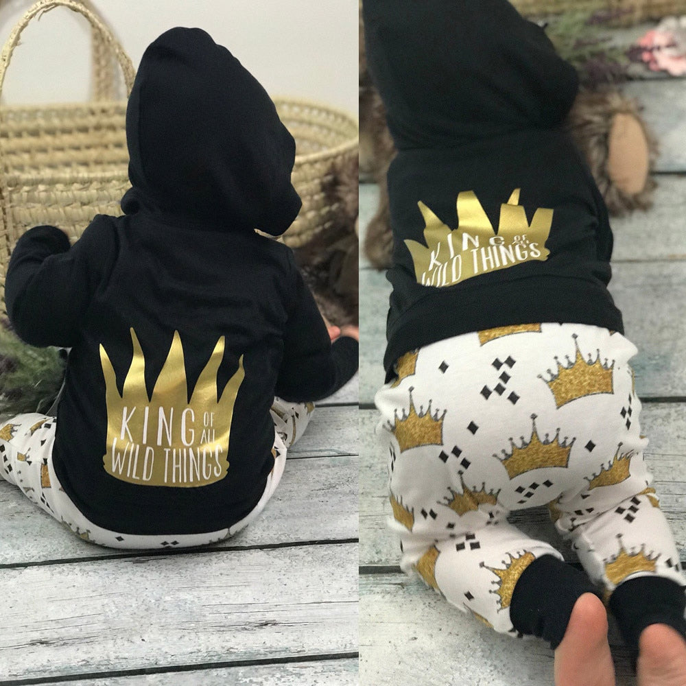 baby boy king outfit